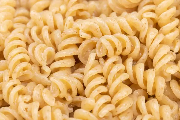 Cooked Macaroni in the bowl closeup image