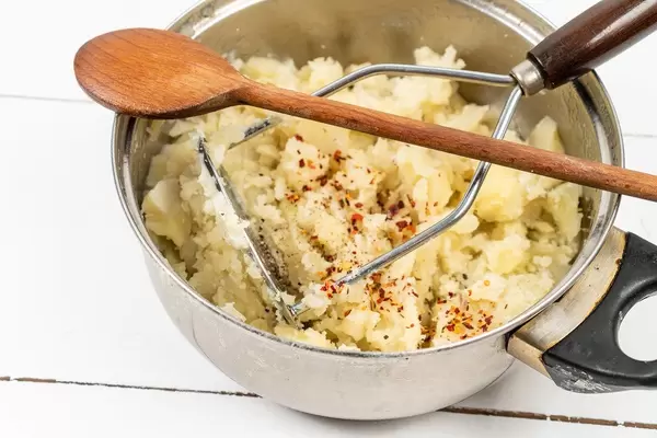 Cooked Potatoes with paprika and other spices