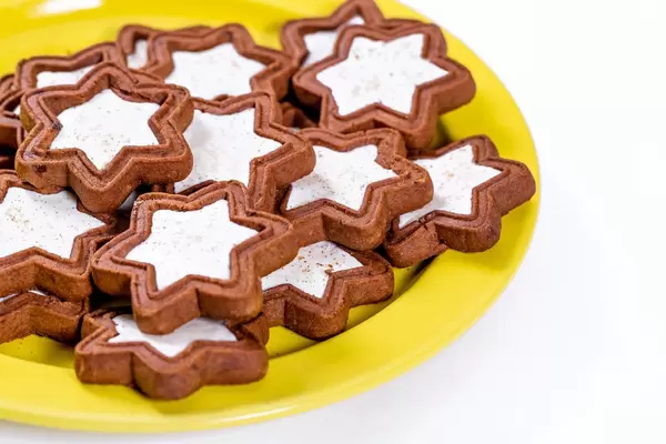 Cookies in the shape of stars