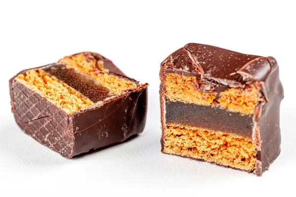 Cookies with marmalade filling and chocolate (Flip 2020)