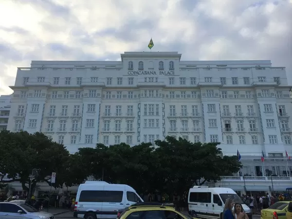 Copacabana Palace in Rio de Janero, Brasilien