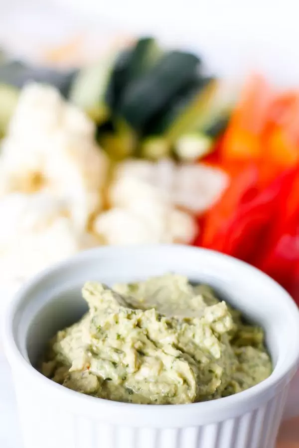 coriander hummus