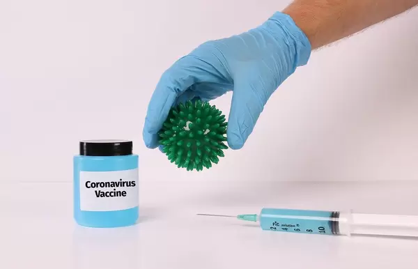 Coronavirus Vaccine concept
