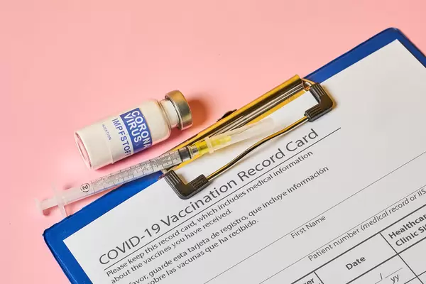 COVID-19 Vaccination record card