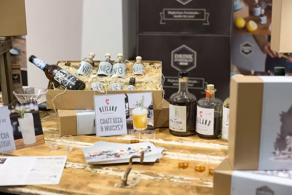 Craft-Bier und Whiskey von Heiland