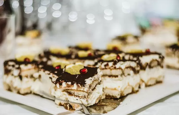 Cream Cake And Chocolate