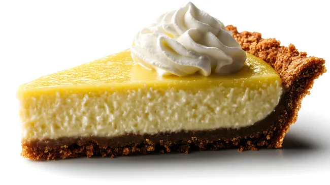 Cremiger Key Lime Pie mit knusprigem Keksboden