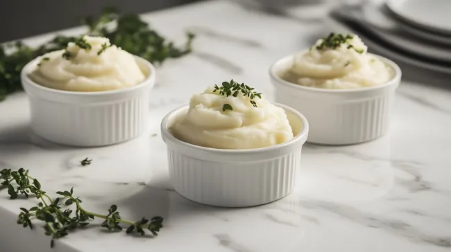 Cremiges Kartoffelpüree mit frischen Kräutern
