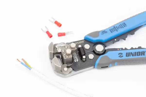 Crimp Grip Pliers above white background table