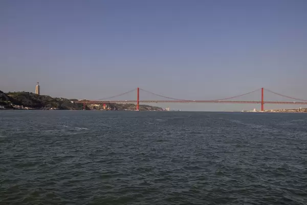 Cristo Rei and 25 de Abril Bridge