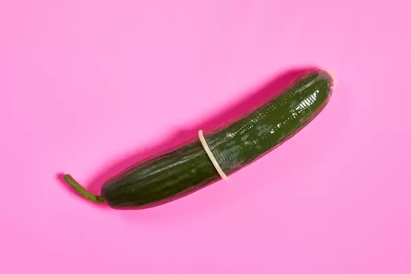 Cucumber in a condom