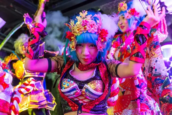 Dancer at Robot Show