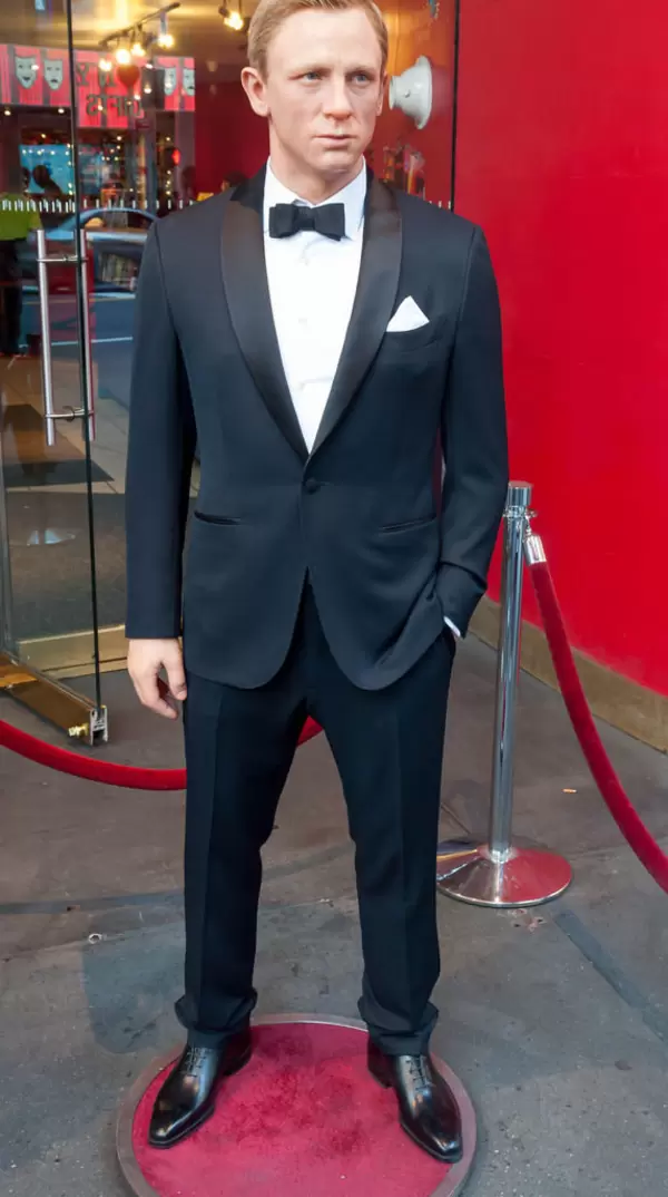 Daniel Crag (James Bond) vor Madame Tussauds