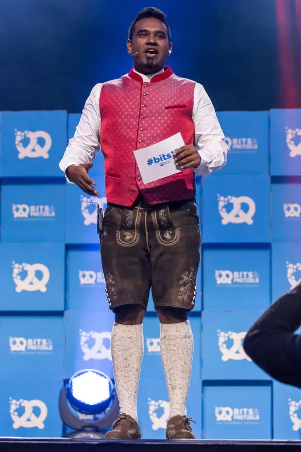 Daniel Ramamoorthy is opening Bits & Pretzels 2017