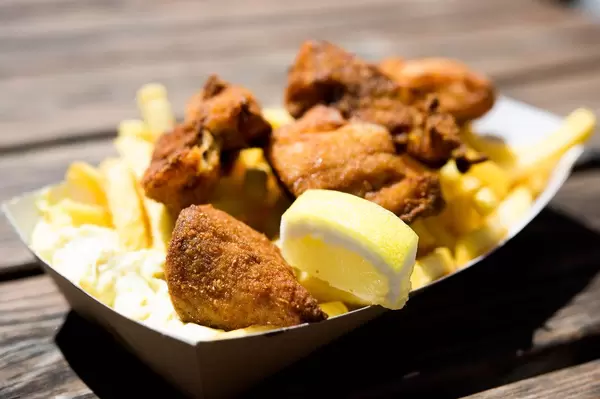 Danish costal food...Fish 'n Chips