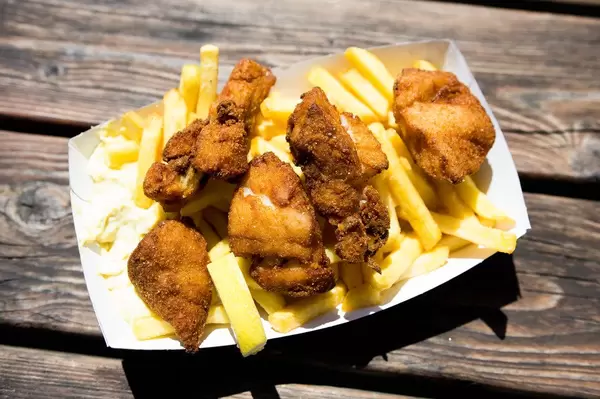 Danish fish 'n chips