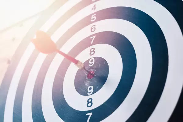 Darts - symbol of aim and achievement