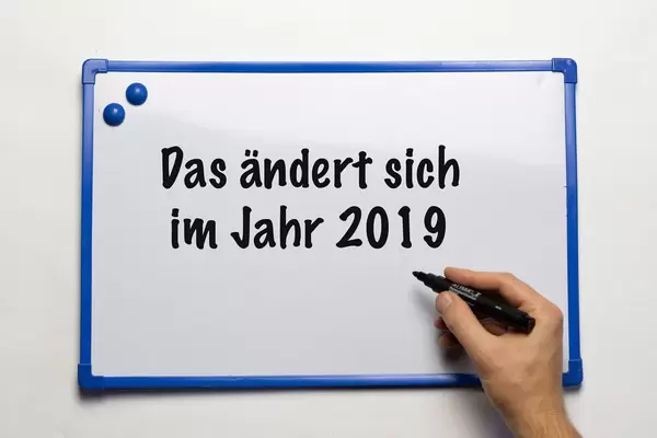 Das ändert sich im jahr 2019