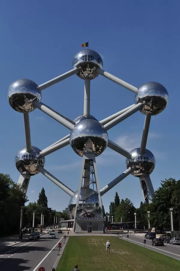 Das Atomium in Brüssel