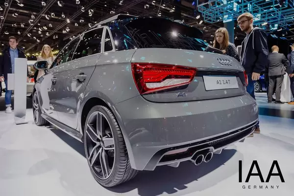 Das Audi Modell A1 1.4T bei der IAA 2017 in Frankfurt am Main tbd