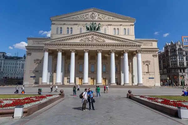 Das Bolschoi-Theater in Moskau