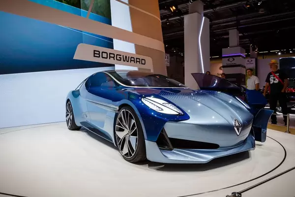 Das Borgward Konzept Modell Isabella bei der IAA 2017 in Frankfurt am Main