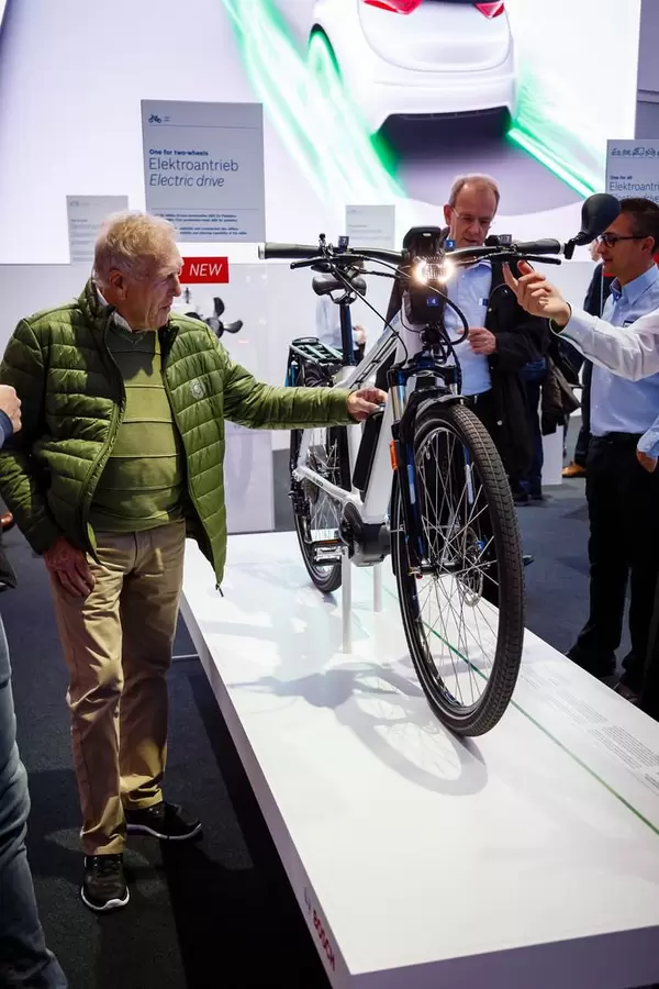 Das erste Bosch eBike ABS bei der IAA 2017 in Frankfurt am Main