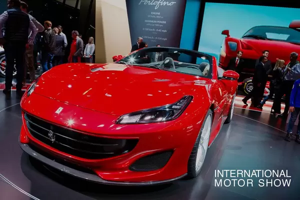 Das Ferrari Portofino bei der IAA 2017 in Frankfurt am Main tbd