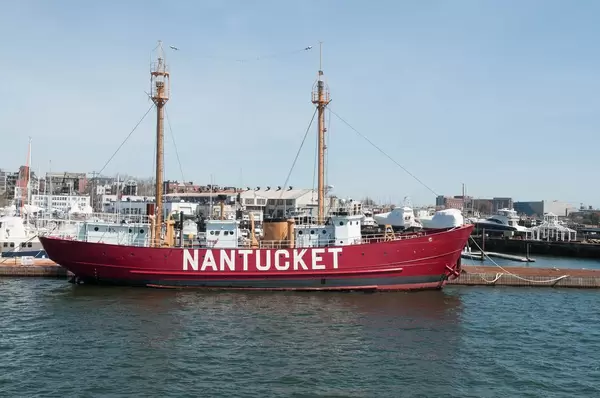 Das Feuerschiff Nantucket in Boston, USA