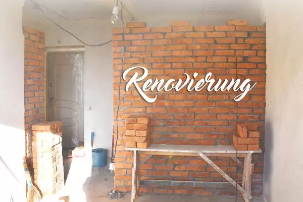 Das Haus wird renoviert