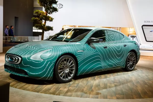 Das Konzept Coupe von Thunder Power  bei der IAA 2017 in Frankfurt am Main