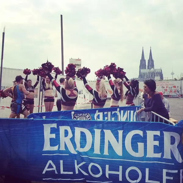 Das längste Wochenende des Jahres #ironman #triathlon #ctw #cologne226 #dom #cathedral #cologne #köln #running #erdinger #cheerleader #marathon