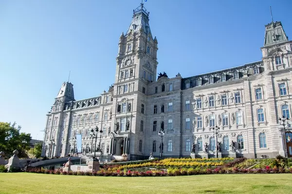 Das Parlamentsgebäude der Provinz Québec, Kanada