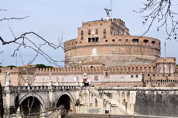 Daylight Photo of Castel Sant'Angelo in Rome, Italy