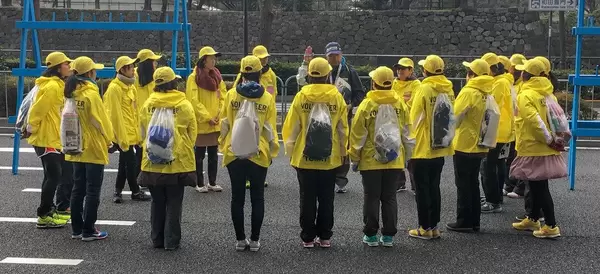 Debriefing of Tokyo Marathon Volunteers