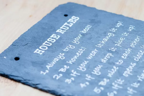 Decoration HOUSE Rules