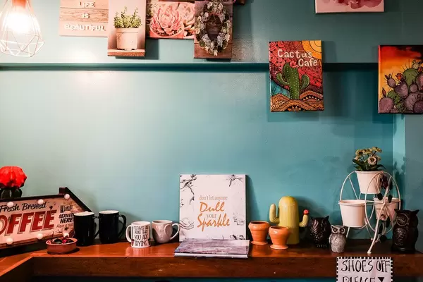 Decorations of Cactus Cafe located in Bacolod