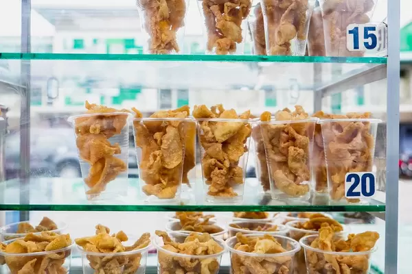 Deep fried delicacies sold at the streets