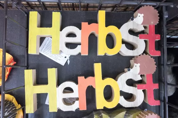 Deko-Schriftzug Hebst