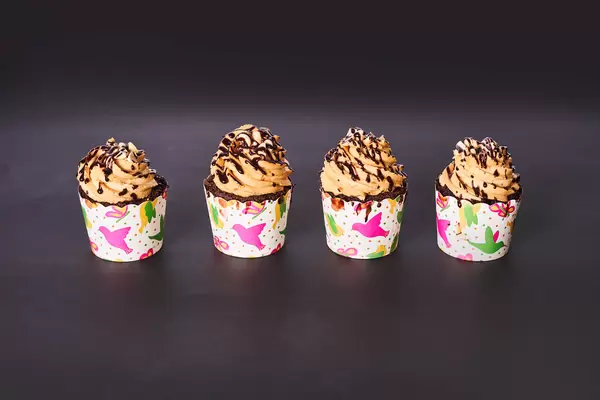 Delicious homemade butterscotch cupcakes