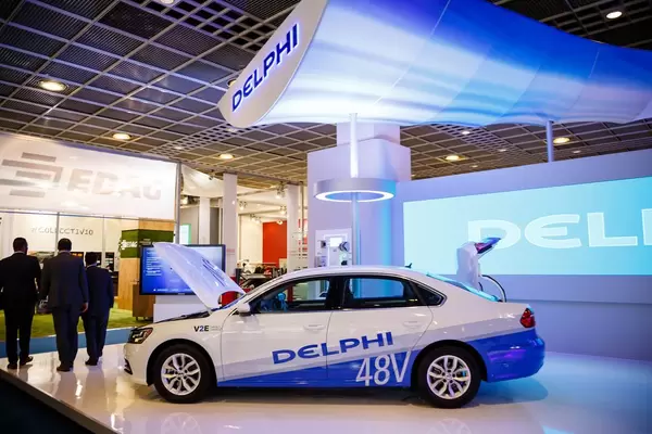 Delphi Platform für automatisiertes Fahren bei der IAA 2017