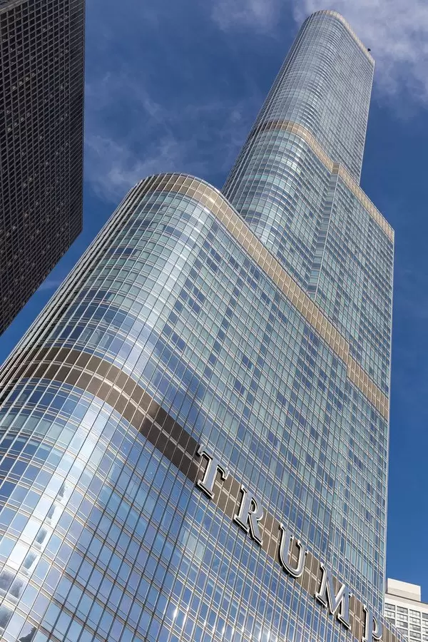 Der 98-stöckiger Trump Tower in Chicago