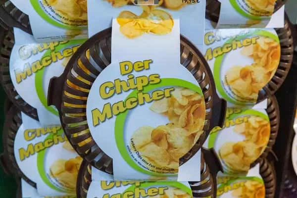Der Chips Macher Form zum selbst Chips herstellen ohne Fett und ohne Öl