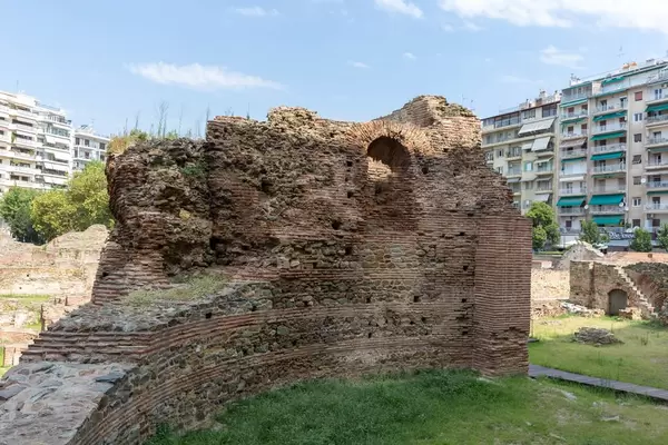 Der Galerius-Palast in Thessaloniki