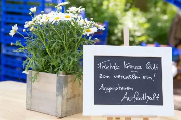 Der neue Wochenmarkt im Stadtwald Köln von Früchte Krings