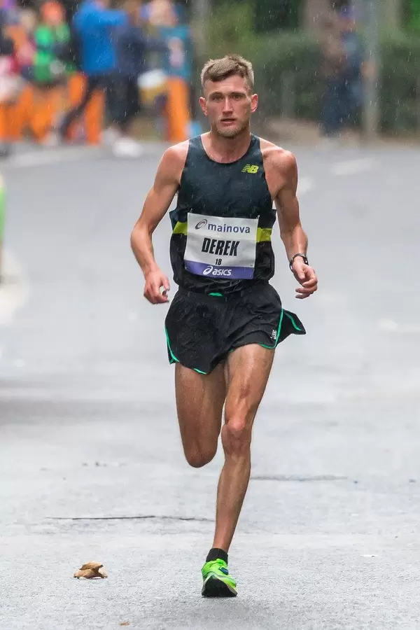 Derek beim Frankfurt Marathon