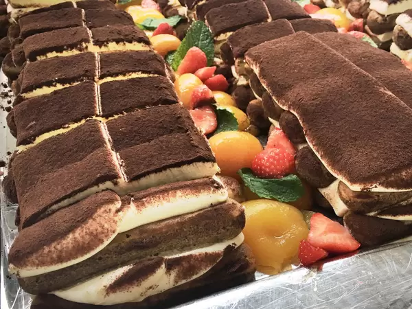 Dessert: Tiramisu with Fruits