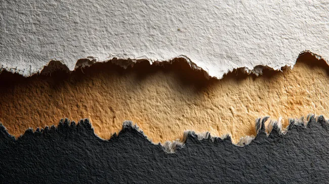 Detailaufnahme einer abstrakten Berglandschaft