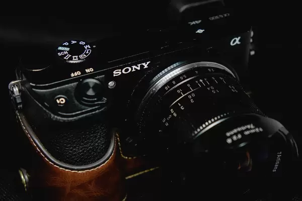 Details of a sony camera