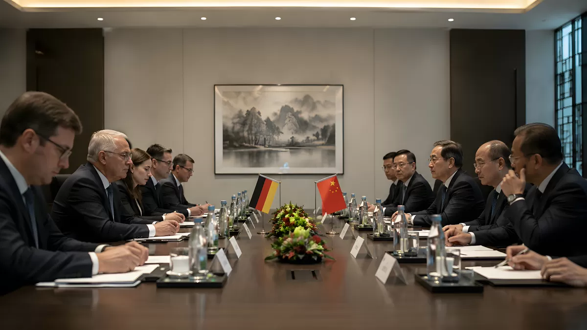 Deutsch-chinesisches Treffen auf diplomatischer Ebene